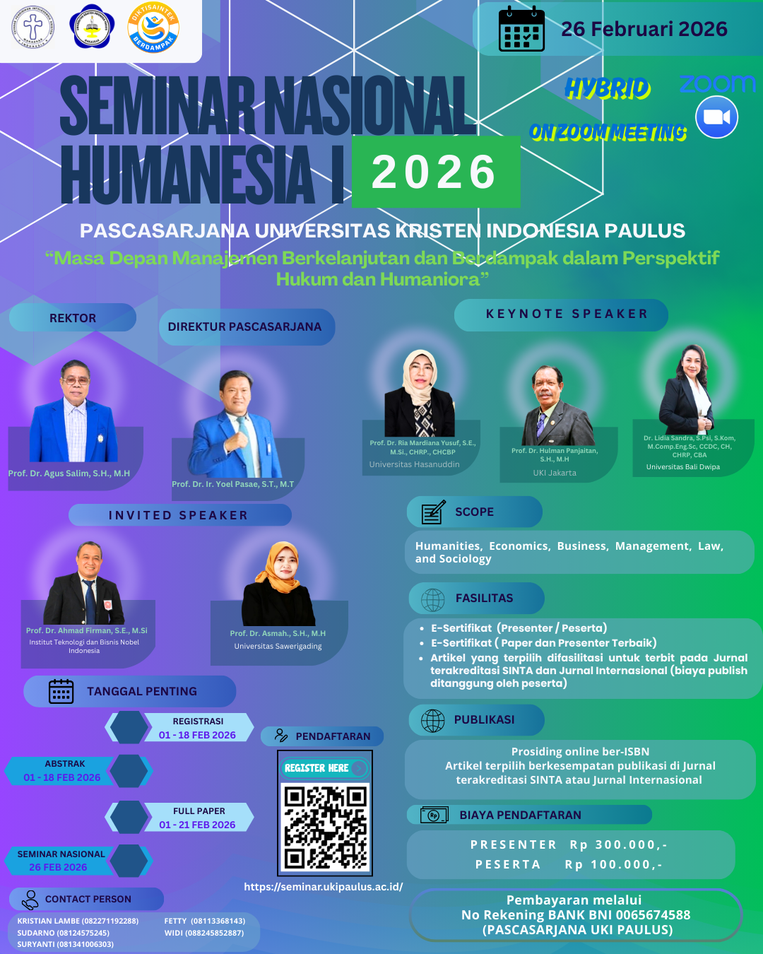 SEMINAR NASIONAL PASCA SARJANA