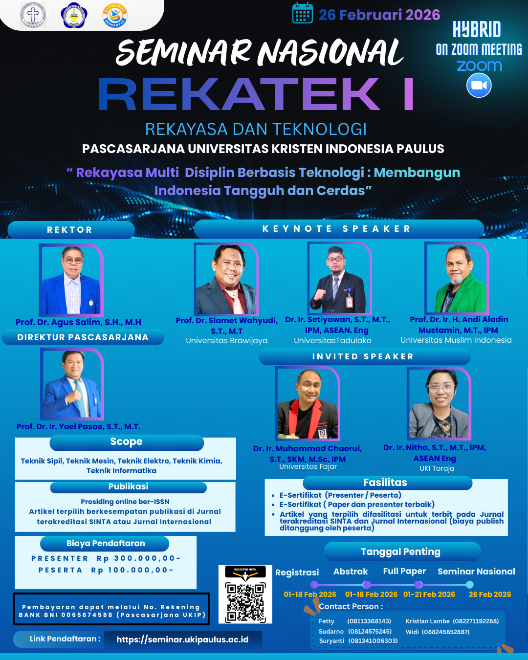 SEMINAR NASIONAL REKATEK I